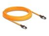 DeLOCK S/FTP 7.5m Patchkabel Orange