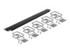 DeLOCK Rack-kabel styrepanel Sort