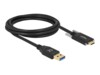 Delock USB Type-C kabel 2m Sort