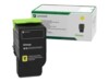 Lexmark Gul 7000 sider Toner 78C2UY0