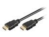 TECHly HDMI-kabel med Ethernet 1.5m Sort