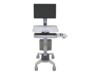 Ergotron WorkFit-C Single LD Sit-Stand Workstation Sidde/stå-skrivebord Kontor