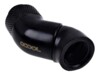 Alphacool Eiszapfen Connector Series Double 45° Angle Adapter Flydende kølesystem vinklet fitting-adapter 1-pack Sort