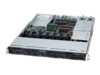 Supermicro SC815 TQC-R706WB2 Rackversion Udvidet ATX 750Watt Strømforsyning Sort