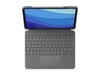 Logitech Combo Touch Tastatur og folio-kasse Saks Ja Kablet Schweizisk Apple 13-inch iPad Pro (M4)