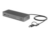 StarTech.com USB-C & USB-A Dock, Hybrid Universal Laptop Docking Station with 100W Power Delivery, Dual Monitor 4K 60Hz HDMI & DisplayPort, 4x USB 3.1 Gen 1 Hub, Gigabit Ethernet (GbE) - Hybrid USB Type-C Dock (DK30C2DPEPUE) USB-C Dockingstation