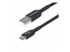 StarTech.com 1ft (30cm) USB-A to USB-C Charging Cable, Charger Cord USB Type-C kabel 30cm Sort