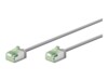 goobay CAT 8.1 U/UTP, Unshielded 15cm Patchkabel Grey