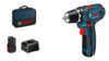 Bosch GSR 12V-15 Professional Bore-/skruemaskine 12V 2 batterier inkluderet