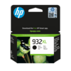 HP 932XL High Yield Black Original Sort 1000 sider Blæk