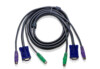 ATEN 2L-1003P/C Kabel til tastatur / video / mus (KVM)