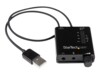 StarTech.com USB Sound Card w/ SPDIF Digital Audio & Stereo Mic - External Sound Card for Laptop or PC - SPDIF Output (ICUSBAUDIO2D) USB 2.0 Ekstern