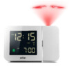 Braun BNC 015 Funk Projektionswecker weiß
