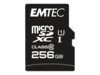 EMTEC Elite Gold microSDXC UHS-I Memory Card 256GB 90MB/s