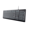 Trust Primo Beleuchtete Tastatur Kablet Tysk