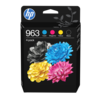 HP 963 Sort Gul Cyan Magenta Blæk 6ZC70AE