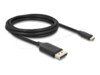 Delock USB Type-C kabel Sort