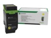 Lexmark Gul 2000 sider Toner