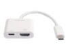 Prokord Videoadapter 15cm Hvid