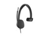 HP Poly Mission 615 Monaural USB Wired Kablet Høretelefoner Sort