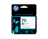 HP 711 Cyan Blæk CZ130A