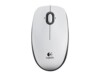 Logitech B100 Optisk Kabling Hvid
