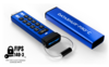 iStorage datAshur PRO+ C 512GB USB 3.2 Gen 1 USB stick Blå