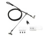 Kensington Universal 3-in-1 Keyed Cable Lock - Twin Lockheads Sikkerhedskabelslås
