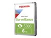 Toshiba S300 Surveillance Harddisk 6TB 3.5' SATA-600 5400rpm