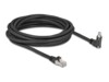 DeLOCK CAT 6 S/FTP 5m Netværkskabel Sort