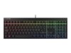 CHERRY MX 2.0S Tastatur Mekanisk RGB/16 millioner farver Kablet Tysk