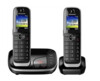 Panasonic KX-TGJ322GB Trådløs telefon Ingen nummervisning Sort