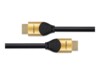 Qoltec GOLD HDMI-kabel med Ethernet 5m Sort Guld