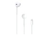 Apple EarPods Kabling Øreproptelefoner Hvid