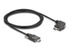 DeLOCK USB 2.0 USB Type-C kabel 2m Sort