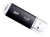 SILICON POWER Blaze B02 128GB USB 3.0 / USB-C USB stick Sort Transparent