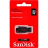 SanDisk Cruzer Blade 32GB USB 2.0 USB stick Sort Rød