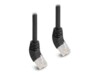 DeLOCK CAT 6a S/FTP 1m Patchkabel Sort