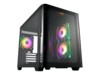 FSP S380 Tower Micro ATX Sort