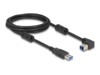 DeLOCK USB 3.0 USB-kabel 2m Sort