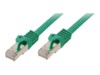 Shiverpeaks BASIC-S CAT 7 SFTP, PiMF Patchkabel Grøn