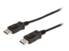 ASSMANN DisplayPort han -> DisplayPort han 10 m Sort