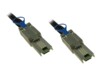 Inter-Tech Serial Attached SCSI (SAS) eksternt kabel Sort 1m