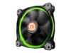 Thermaltake Riing 14 LED RGB 256 Colors Fan 3-pack Blå Grøn Rød Hvid 140 mm