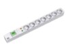 Bachmann IT PDU Basic Stikdåse 7-stik 16A Grå 2m
