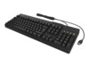 KeySonic KSK-8040U-CR Tastatur Membran LED Kablet Tysk