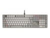 CHERRY KC Tastatur Mekanisk Hvid Kablet Tysk