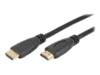 TECHly HDMI-kabel med Ethernet 6m Sort