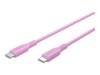 goobay USB 2.0 USB Type-C kabel 1.5m Pink