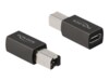 Delock USB-C adapter Sort